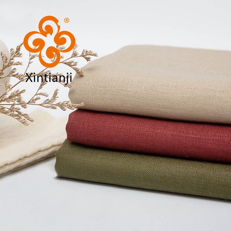 Vải lanh dệt 100% nguyên chất cho quần váy giá 100cm * 138cm W300233