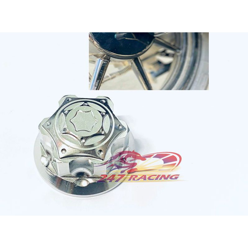 Tán bánh Sau Salaya Inox 304 không rỉ sét gắn Vario,Airblade,SH,Vision...