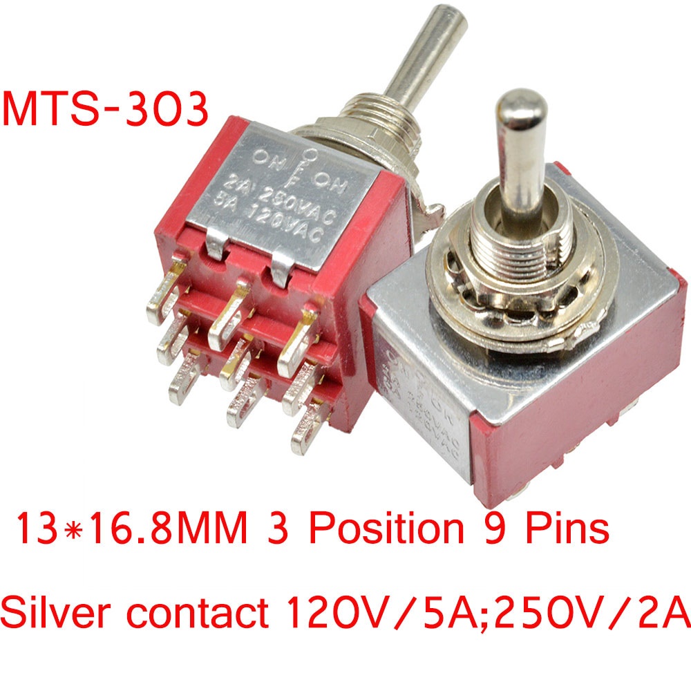Công Tắc Gạt Tự Động Mini MTS-302 / 303 / 402 / 403 / 123 / 223 SPDT ...