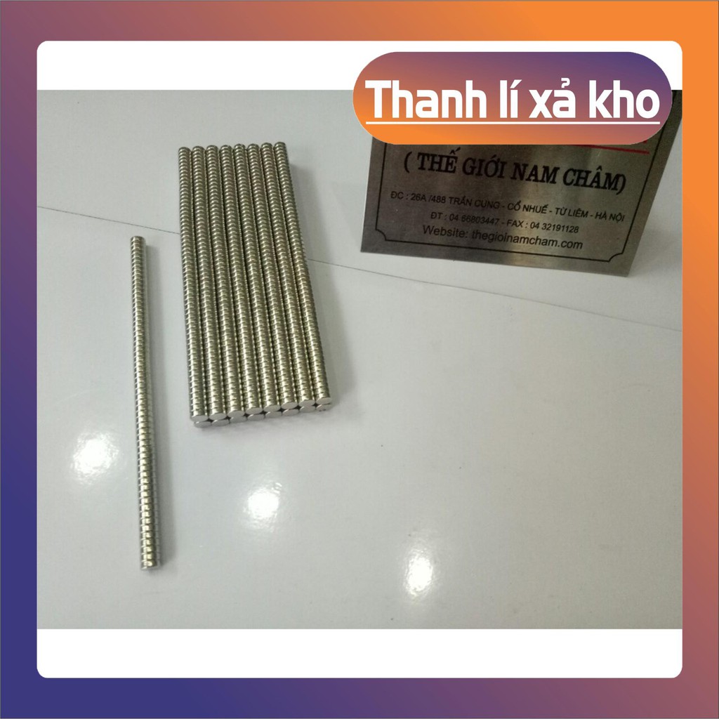 Nam châm đất hiếm 5x2mm,nam châm trắng siêu cường kích thước nhỏ gọn ...