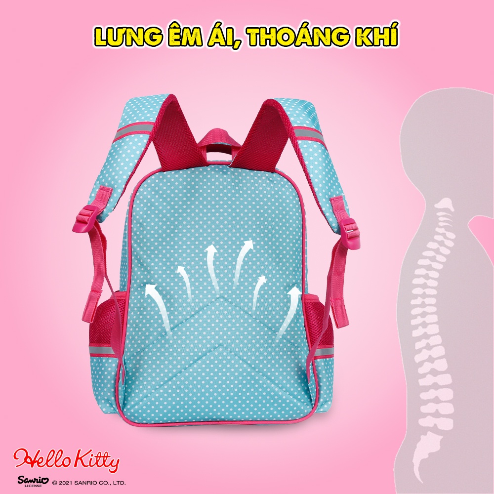 Ảnh Balo Học Sinh Hello Kitty Siêu Nhẹ Dành Cho Bé BL1077WL 3