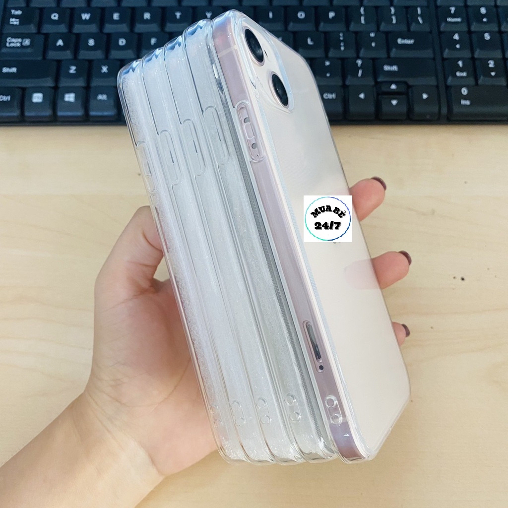 Ốp lưng cho vỏ độ XR lên ip13 silicon trong suốt