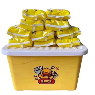 Khăn giấy ướt vịt vàng(sẵn hàng) + tặng kèm thùng nhựa tiện dụng siêu đán
