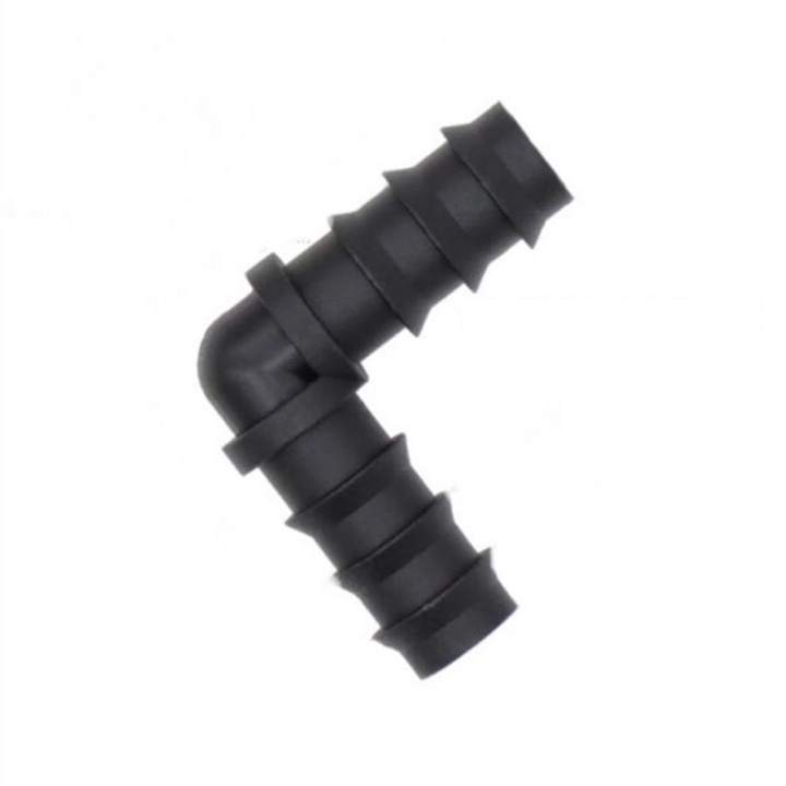 100 Co góc nối ống tưới LDPE 16mm, 20mm, 25mm phụ kiện ống ldpe