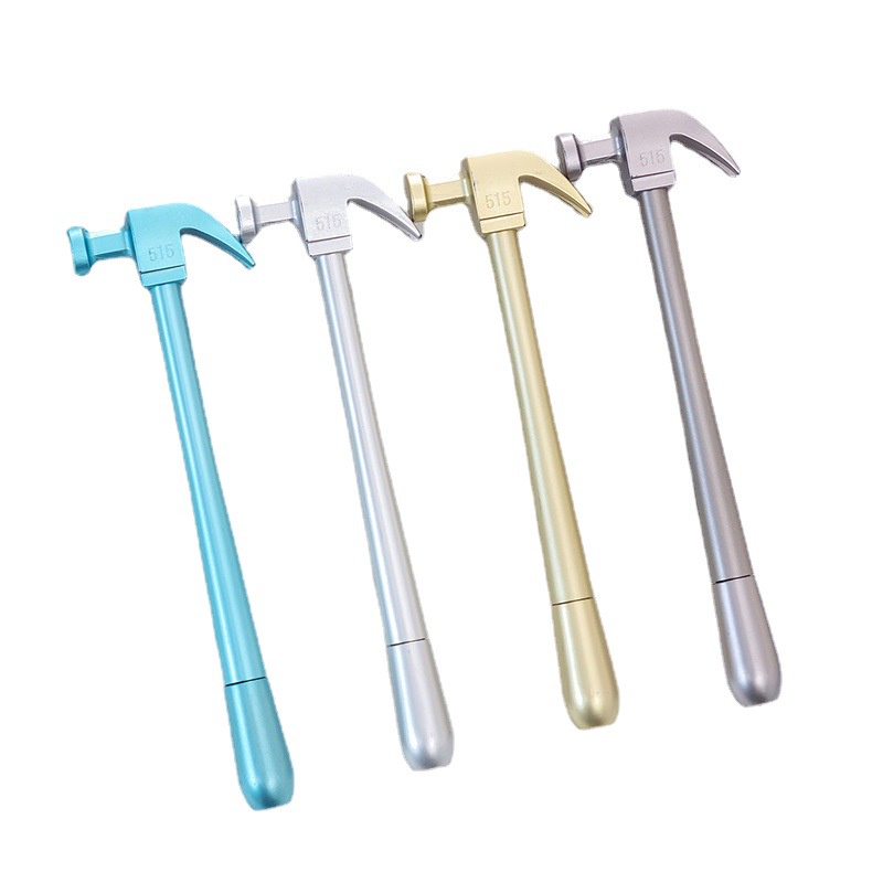 3 Bút Nước Mực Đen Ngòi Kim Hình Búa 0.5Mm