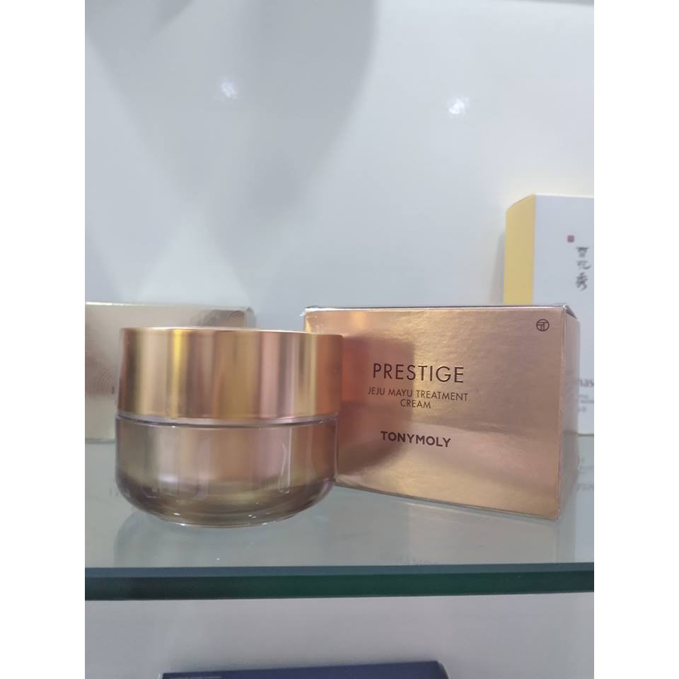 Kem MỠ NgỰa Tonymoly Prestige Jeju Mayu Treatment Cream Shopee Việt Nam