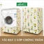 💖 SALE 50% 💖 Bọc trùm máy giặt cửa ngang chống thấm, vỏ bọc máy giặt,túi áo trùm máy giặt hàng đẹp