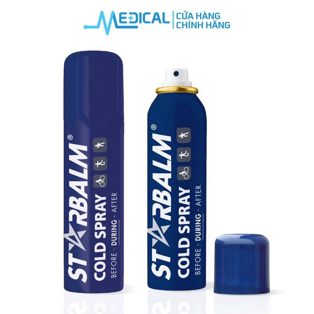 Ảnh Xịt lạnh hỗ trợ thể thao STARBALM Cold Spray 150ml sản xuất tại Hà Lan - MEDICAL 3