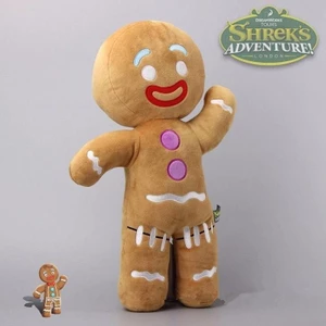 Shrek Adventure Gingerbread Man Gingy Sang Trọng Đồ Chơi Thú Nhồi Bông Mềm Trẻ Em