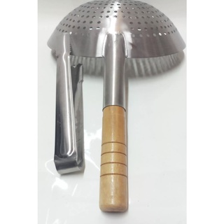 Vợt Vớt Xương, Rau Củ INOX Cán Gỗ Loại DÀY | Shopee Việt Nam