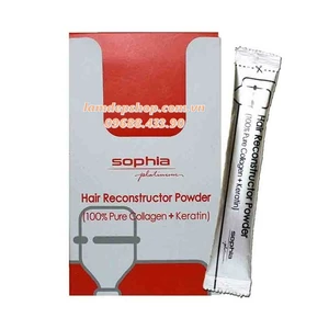 Bột dưỡng tóc - Sophia hair reconstructor powder - Collagen + Keratin phục hồi tóc hư tổn (3g x 10ea) - LT
