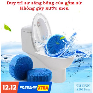 Bịch 10 Viên Tẩy Bồn Cầu Khử Mùi Hôi Vết Ố Tẩy Sạch Vểt Bẩn,Đánh Bay Vi Khuẩn Gây Hại-GD404-TayBC-10