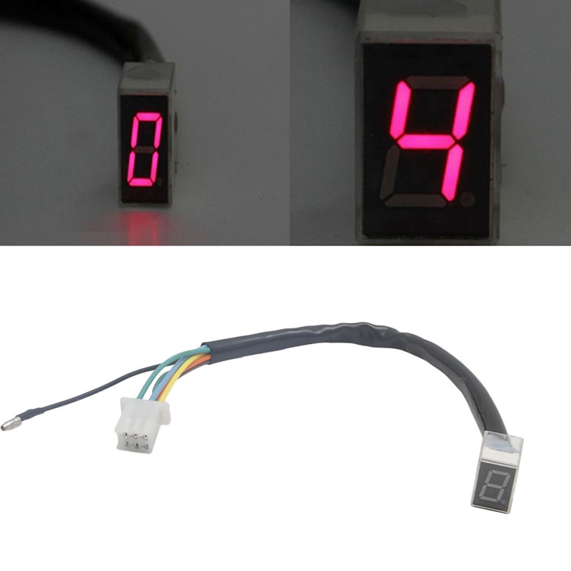 Đèn LED báo số cảm biến kỹ thuật số thông dụng thiết kế mới cho xe máy