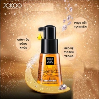 Tinh dầu dưỡng tóc uốn, khô xơ, tóc nhuộm Jckoo giúp giữ nếp, tạo nếp tóc mềm mượt, phục hồi hư tổn