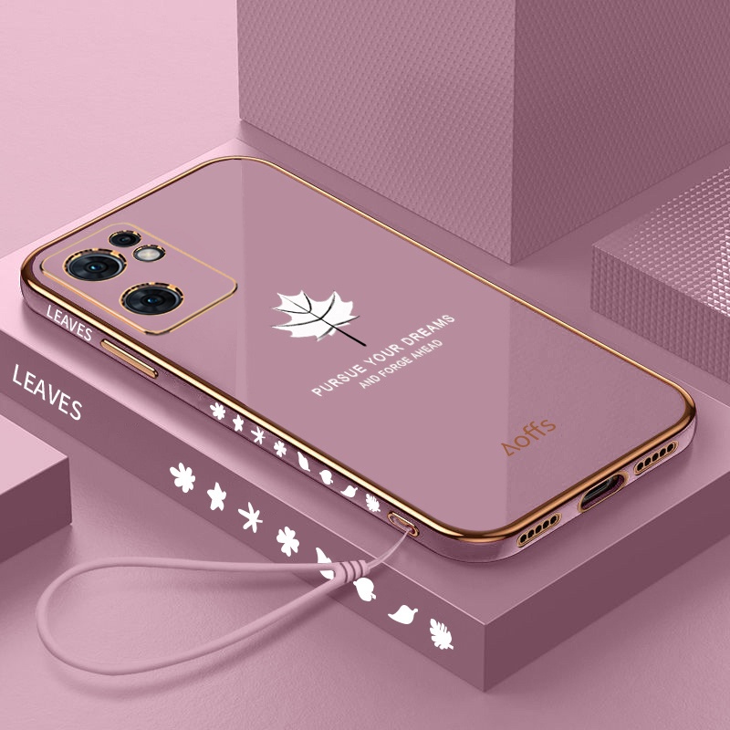 Oppo Reno11 F 5G Reno7 Pro 5G 7Z OPPO A76 A96 Vỏ Reno 7 Z 6Z 6 Pro Vỏ mềm mạ điện thời trang Reno7Pro