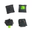 Btsg 3 Pin Xanh Công Tắc Công Tắc Cho Cơ Chroma Bàn Phím Chơi Game Trục Xanh 3 Pin Công Tắc 4 Chiếc