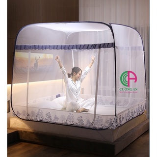 [ BIG SALE ] Màn chụp tự bung đỉnh vuông CHÂN VỀN cao cấp CƯỜNG AN - Loại màn chụp tốt nhất hiện nay