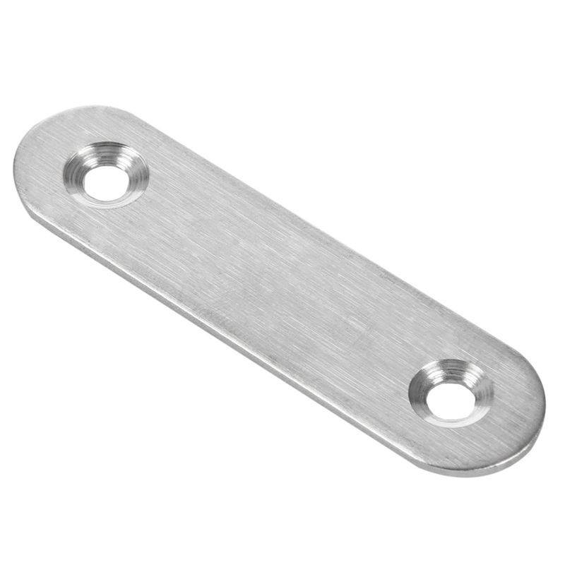 60mm x 16mm Sửa chữa thẳng nhập sửa chữa tấm phẳng Giá đỡ 5 chiếc