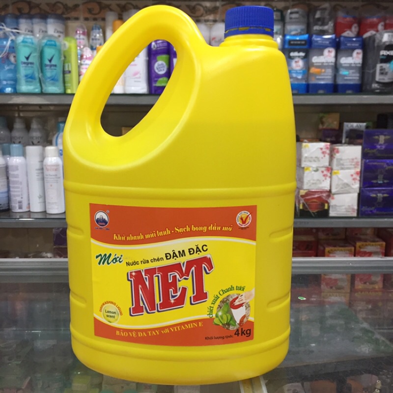 Nước rửa chén NET đậm đặc 3,8kg | Shopee Việt Nam