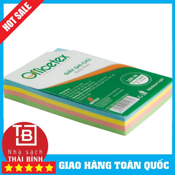 Giấy ghi chú - Sticky Notes 3x2 inch (51x76 mm) - 100 tờ/xấp - Giấy ...