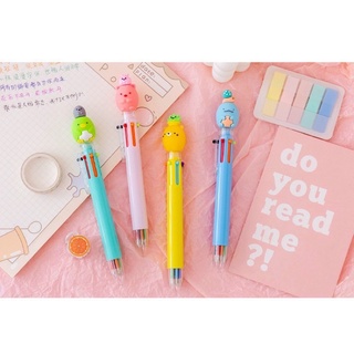 Bút 6 ngòi đầu cute