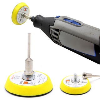 QUIM 2 Mix Grit Sander Disc 3mm Shank Sanding Polish Polish Polish Polish Polishing Pad Backer Plate Hot