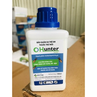 O’hunter 50SC – Thuốc trừ mối mạnh, diệt sạch mối chúa, dùng cho gỗ, nền móng, nhà ở  📦 Thông tin sản phẩm: Tên sản phẩm