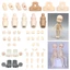 YOLOGO 1 cái / 1 bộ 11CM Phụ tùng búp bê Đồ chơi búp bê cho búp bê BJD YMY Body Hand