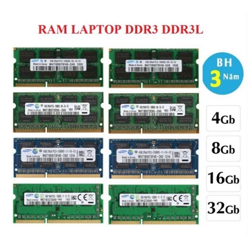 Ram Laptop DDR3 DDR3L 2GB Ram dành cho laptop - Bảo hành 3 Năm