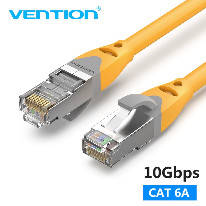 Dây cáp mạng Vention ethernet CAT6A RJ45 cho máy tính/laptop | Shopee ...