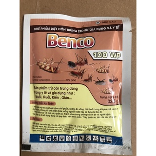 Chế phẩm diệt muỗi Benco 10wp diệt muỗi kiến gián hiệu quả không mùi thành phần cúc tổng hợp