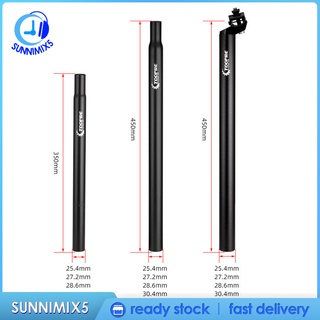 Trục Cốt Yên Xe Đạp Leo Núi Bằng Hợp Kim Nhôm Siêu Nhẹ Màu Trơn 450 / 350mm