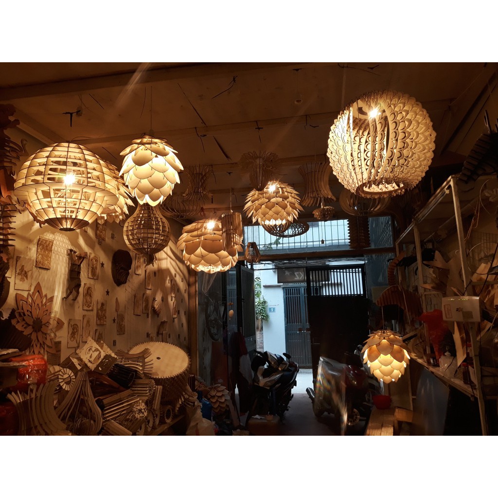 Đèn decor trang trí nội thất DIY 054