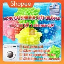 ( GIÁ RẺ ) 10 Quả cầu gai ion giặt quần áo