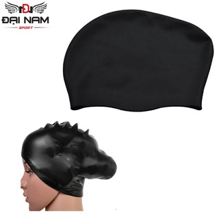 Mũ Bơi Người Lớn Cho Nữ Tóc Dài Silicon Chống Nước,Co Giãn Mềm Mại Đại Nam Sport