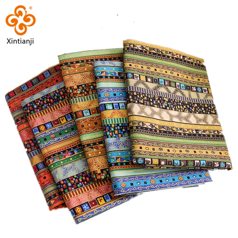 Quần Áo May Vải Bronzing Nigeria In Vải Cotton Cho Người Phụ Nữ Váy Hoặc Đầm Dự Tiệc 0.5 Sân TJ6058