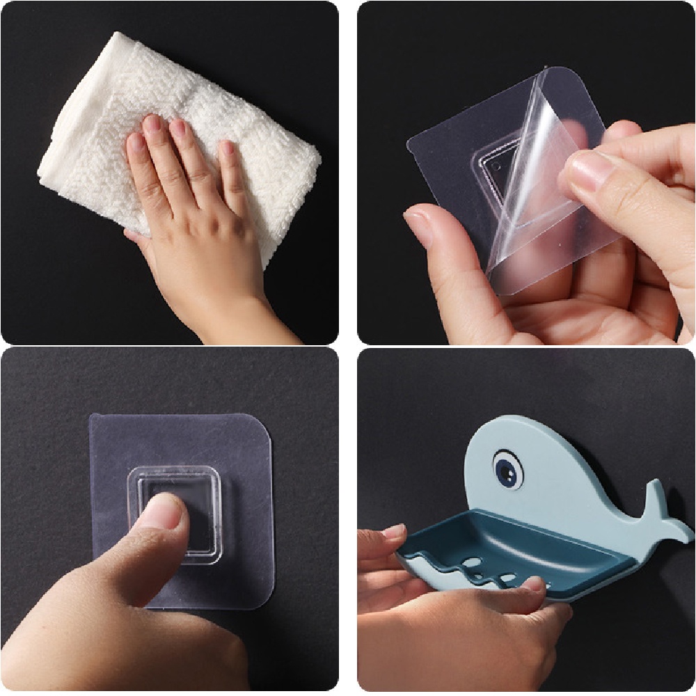 Khay Đựng Xà Phòng, Kệ Đựng Xà Bông Treo Tường Sang Trọng Chắc Chắn