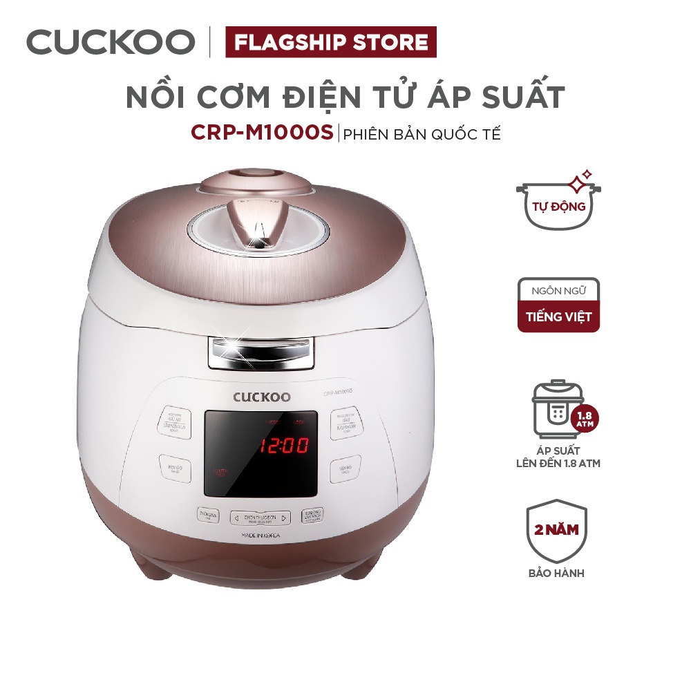Ảnh Nồi Cơm Điện CUCKOO 1,8 lít CRP-M1000S - Hàng chính hãng - Chất lượng Hàn Quốc 1