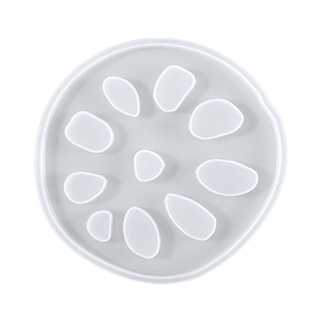 Khuôn Làm Đế Lót Cốc Bằng Nhựa Resin Thủ Công DIY