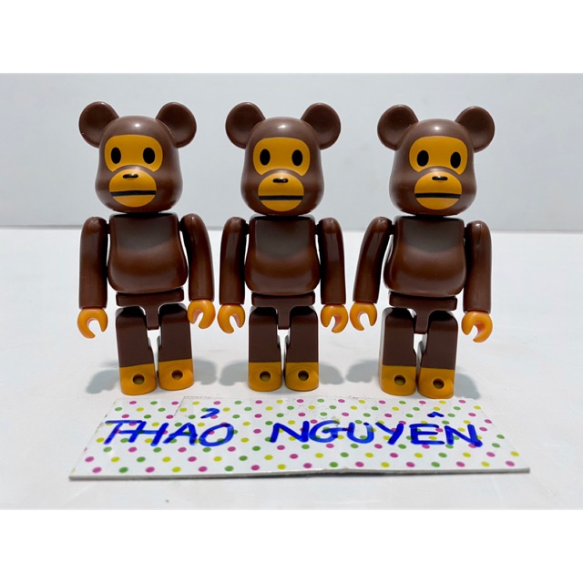 Be@rbrick 2012 World Wide Tour 2 Bathing Ape 100% BWWT2 Bape Baby Milo  Bearbrick