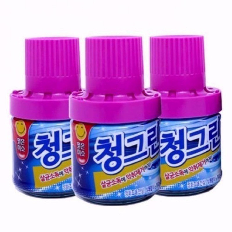 Chai Thả Bồn Cầu diệt khuẩn (Hàn Quốc )  Lọ thả bồn cầu thơm hương hoa