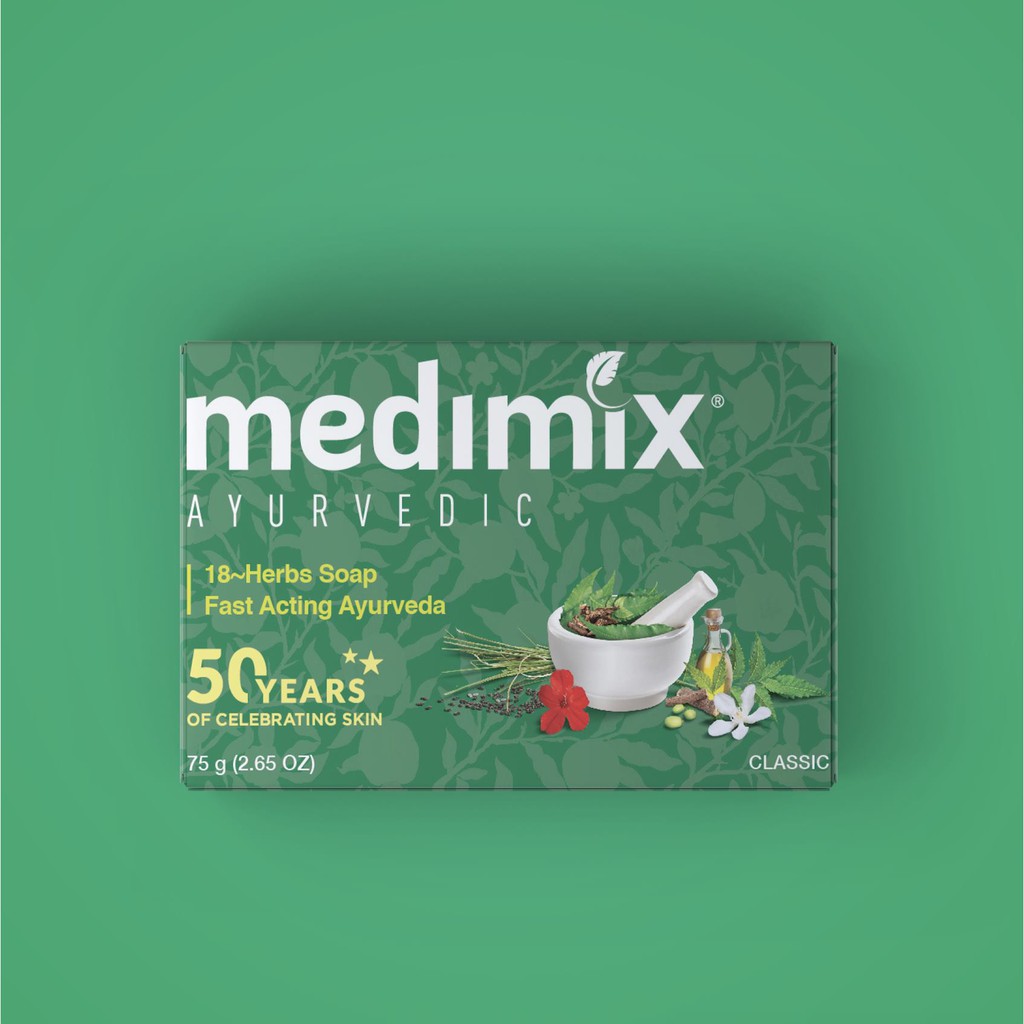 Ảnh Set 9 xà phòng Medimix 18 loại thảo dược 125g/bánh Tặng 1 xà phòng 125g 3
