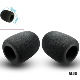 Bộ 2 Đệm Xốp Bọc Đầu Micro Màu Đen Chuyên Dụng Cho Studio