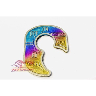 Dán Khóa Titan GR5 dán WINNER V1 chất liệu titan 100% keo 3M