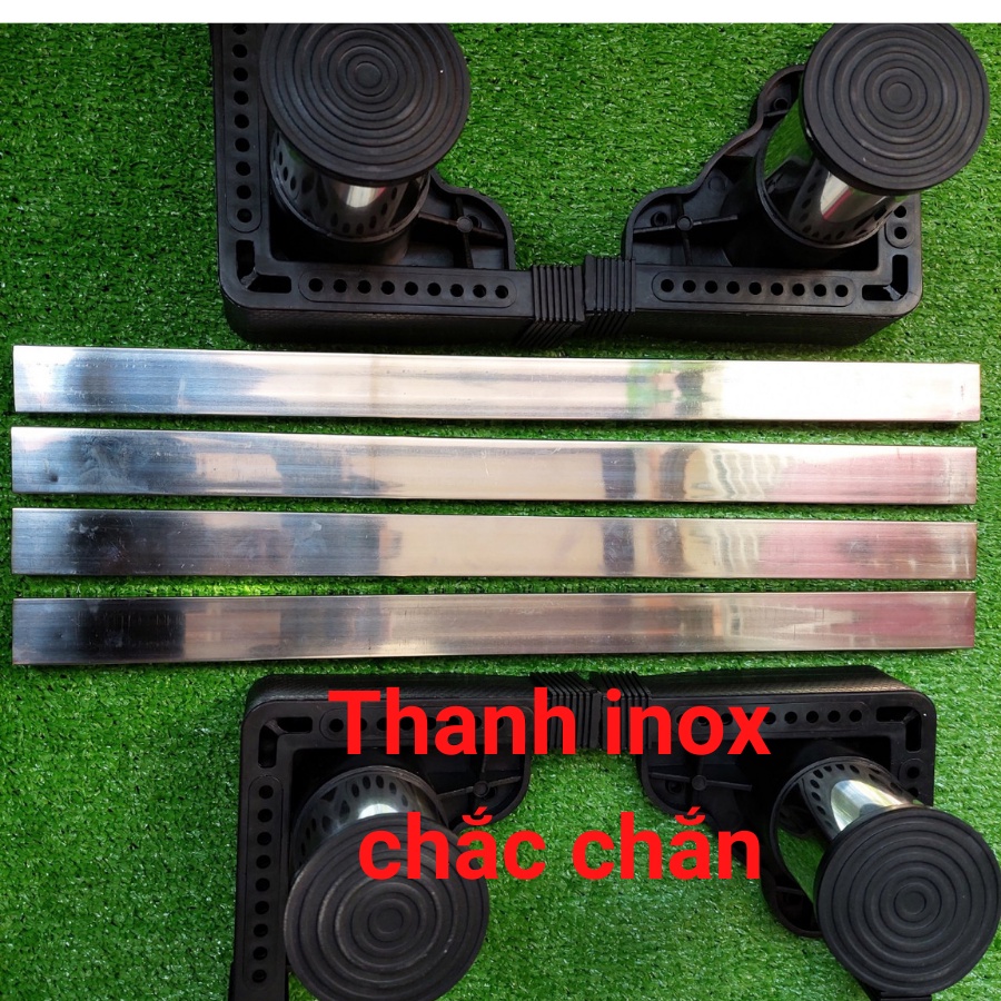 Chân đế - chân kệ máy lọc nước, loa kéo, tủ lạnh mini INOX cao cấp [BẢO HÀNH 2 NĂM]