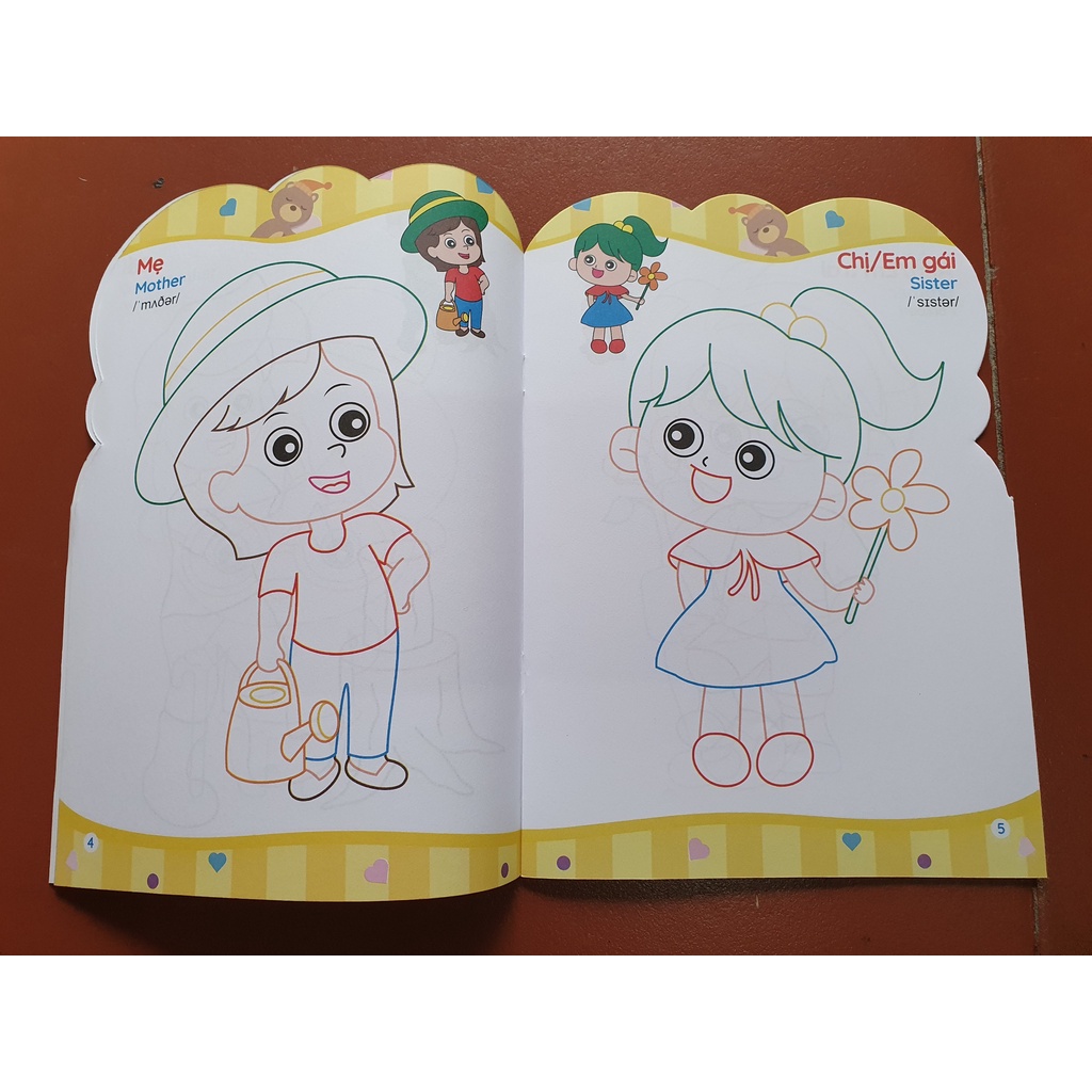 Ảnh Sách - Bé Tô Màu Nhà Trẻ ( 8 Cuốn) 4