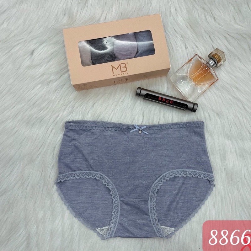 [CHÍNH HÃNG] [CAO CẤP] Quần lót nữ cotton cao cấp kháng khuẩn mã 8866 của hãng đồ lót MB