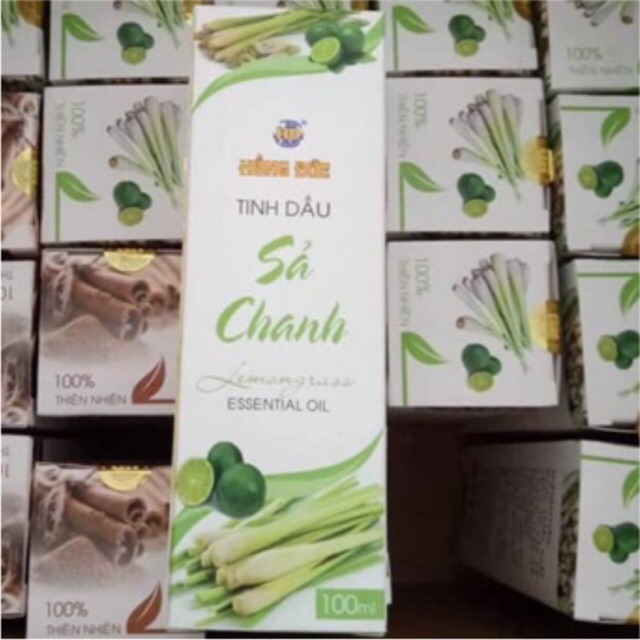 Tinh dầu sả chanh dạng xịt 100ml Hồng Đức