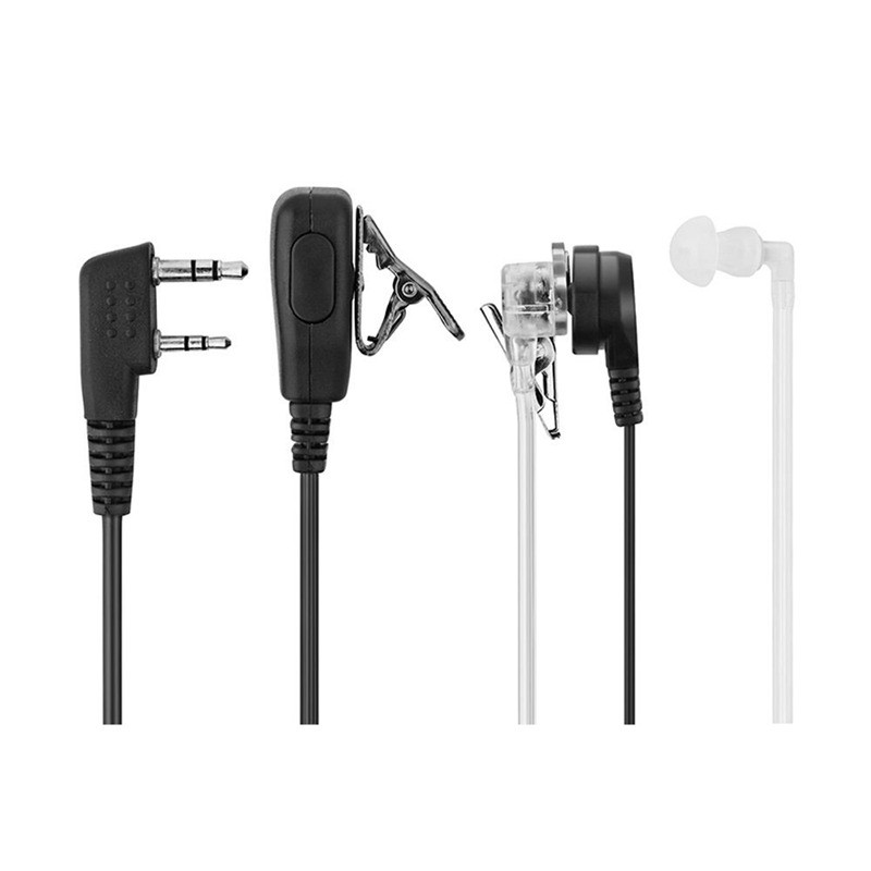 Tai nghe nhét tai 2 chân PTT MIC Covert Ống âm thanh