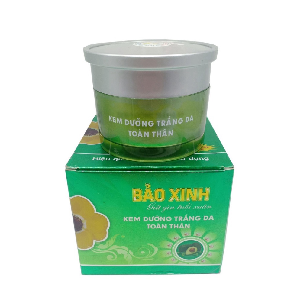 Kem body Trắng da toàn thân Bảo Xinh 110g (xanh lá)